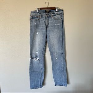 Lucky brand straight jeans